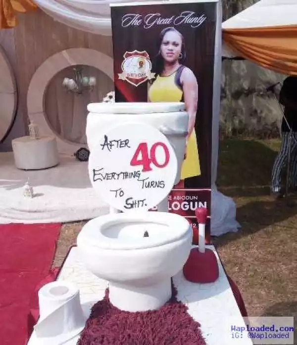 The Cake Made For This Woman’s 40th Birthday Will Amaze You (Photo)